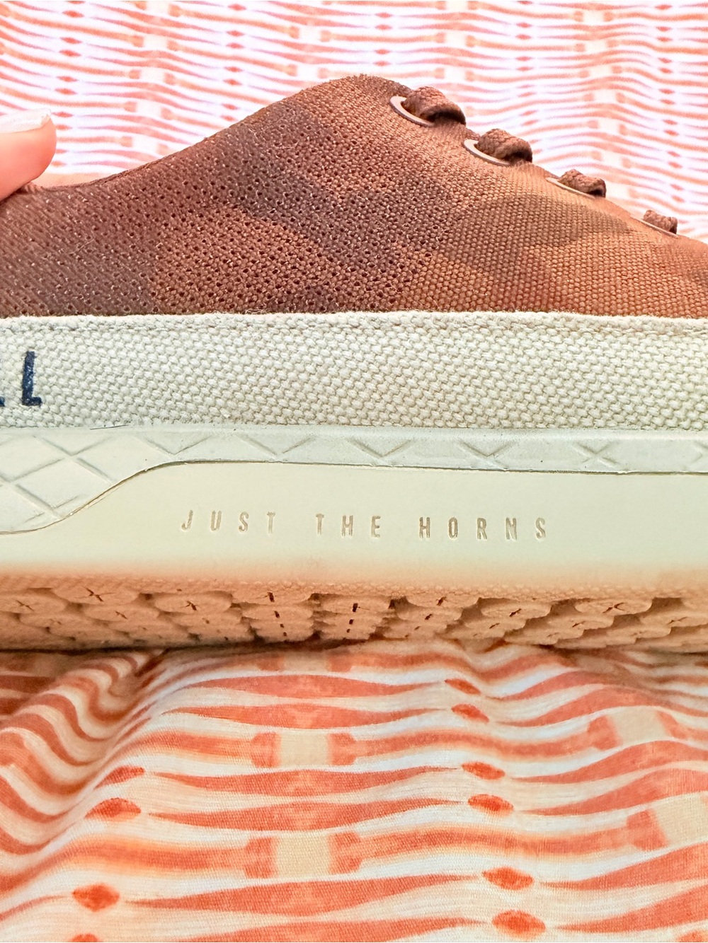 NOBULL Women’s/Men’s Brown Camo Canvas Trainer - Picture 6 of 10